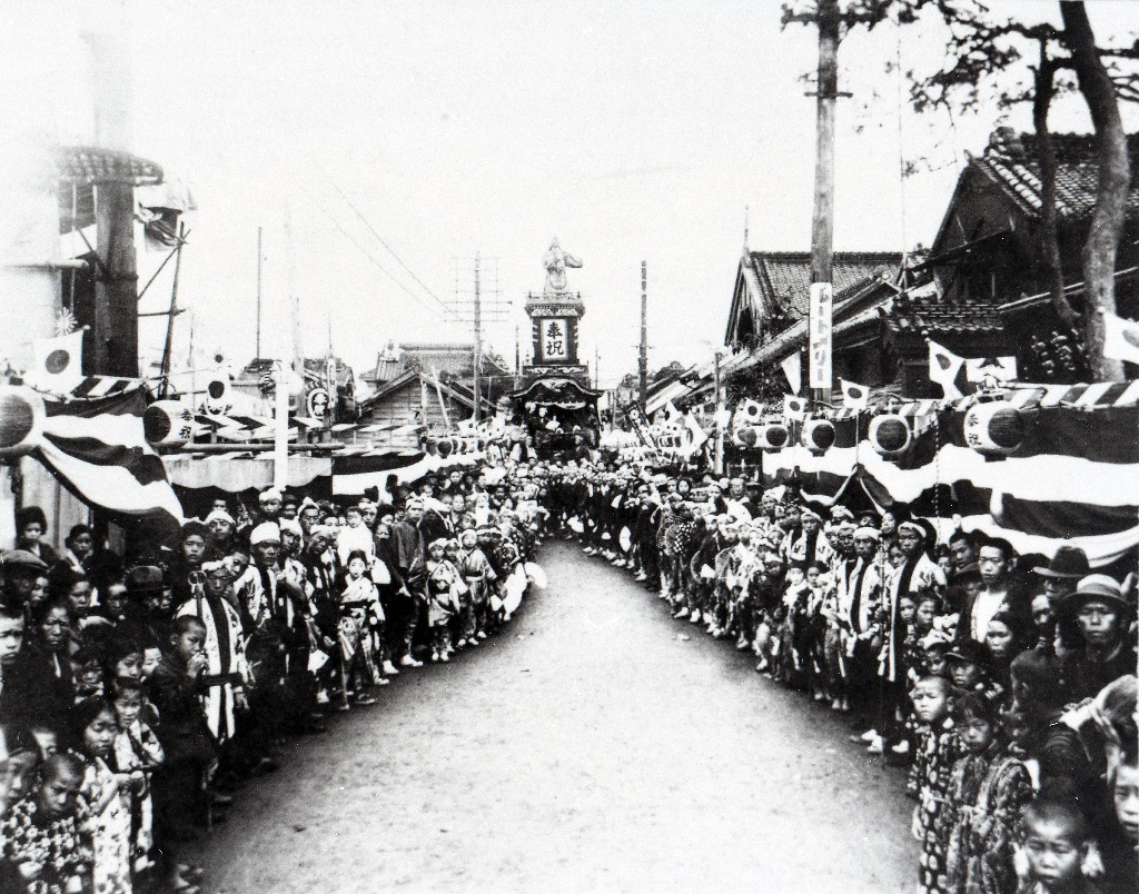 御大典法祝祭（羅陵王の山車）