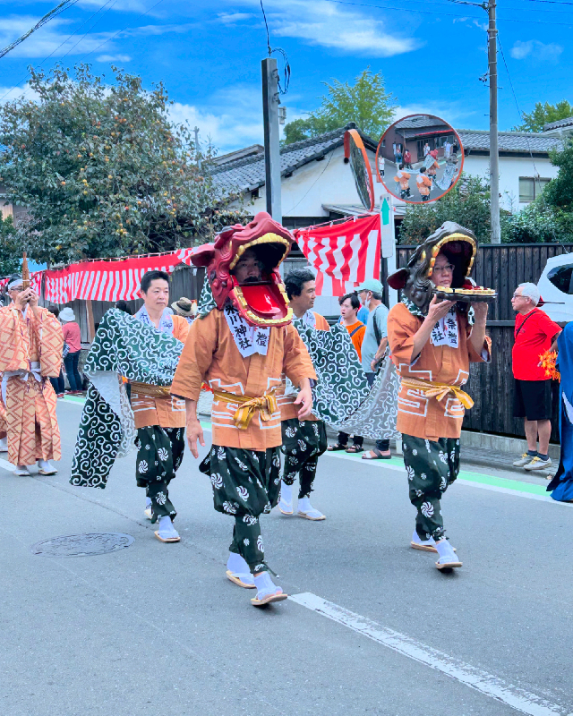 0381川越氷川神社神幸祭の獅子